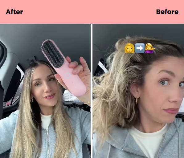 Rollify's Portable Hair Straightener