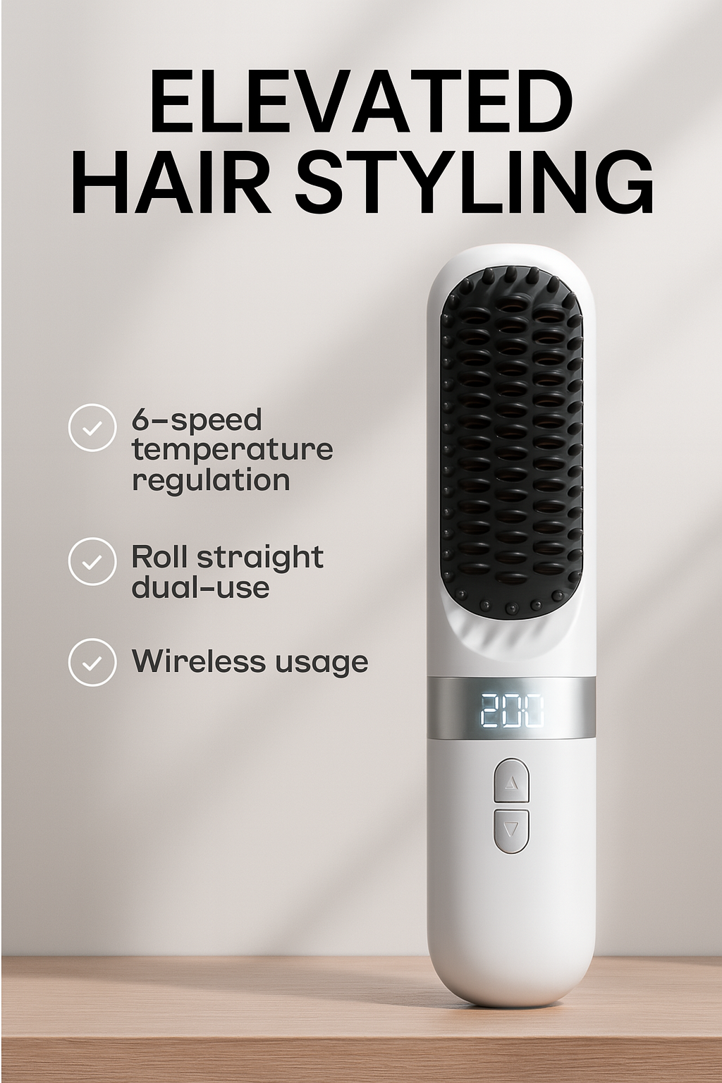 Rollify's Portable Hair Straightener