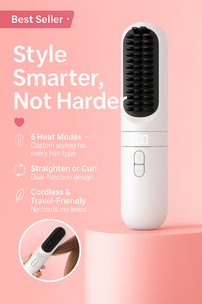 Rollify's Portable Hair Straightener
