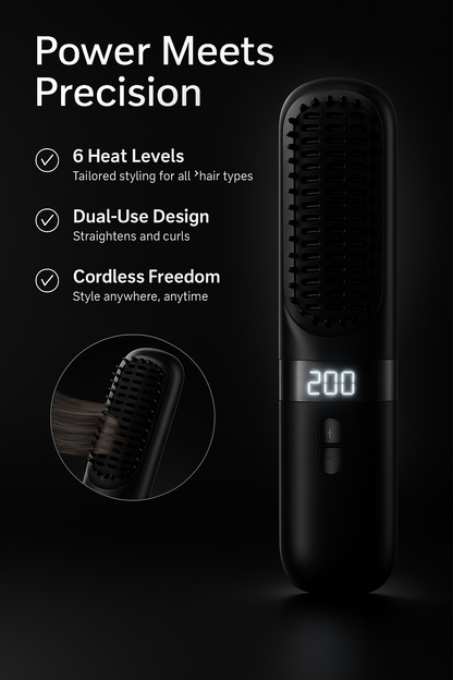 Rollify's Portable Hair Straightener