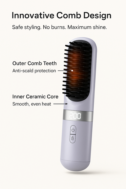 Rollify's Portable Hair Straightener